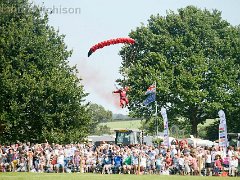 DSC6774 : Aylsham Show 2017, The Parachute Regiment Freefall Team 'The Red Devils' is the official parachute display team of both The Parachute Regiment (The Paras) and the British Army.