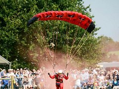 DSC6781 : Aylsham Show 2017, The Parachute Regiment Freefall Team 'The Red Devils' is the official parachute display team of both The Parachute Regiment (The Paras) and the British Army.