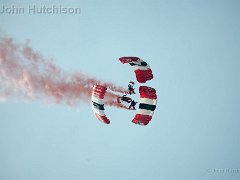DSC6850 : Aylsham Show 2017, The Parachute Regiment Freefall Team 'The Red Devils' is the official parachute display team of both The Parachute Regiment (The Paras) and the British Army.