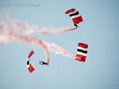 DSC6857 : Aylsham Show 2017, The Parachute Regiment Freefall Team 'The Red Devils' is the official parachute display team of both The Parachute Regiment (The Paras) and the British Army.