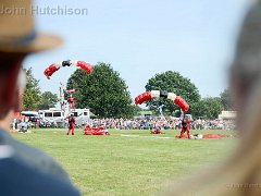 DSC6869 : Aylsham Show 2017, The Parachute Regiment Freefall Team 'The Red Devils' is the official parachute display team of both The Parachute Regiment (The Paras) and the British Army.