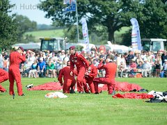 DSC6891 : Aylsham Show 2017, The Parachute Regiment Freefall Team 'The Red Devils' is the official parachute display team of both The Parachute Regiment (The Paras) and the British Army.