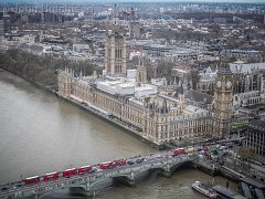 DSCF1621  View from Coca-Cola London Eye : London 2017