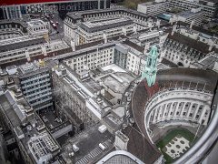 DSCF1631  View from Coca-Cola London Eye : London 2017