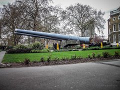DSCF1638  Imperial War Museum London : 15 inch Naval Gun, IWM London, London 2017