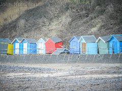 DSC3178 : Cromer Jan 2017, Damaged Beach Huts
