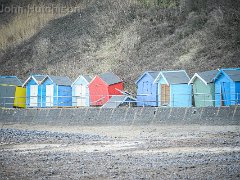 DSC3178 : Cromer Jan 2017, Damaged Beach Huts