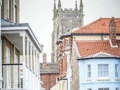 DSC3304 : Cromer Jan 2017, narrow street Cromer