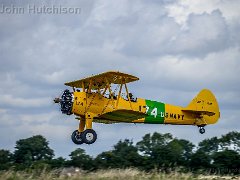 DSC4516 : 1942 U.S. Boeing Stearman Biplane, Old Buckenham 2017, WWII trainer