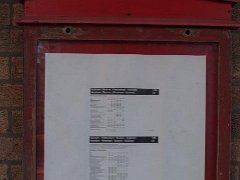 DSCF0478 : Guardroom timetable